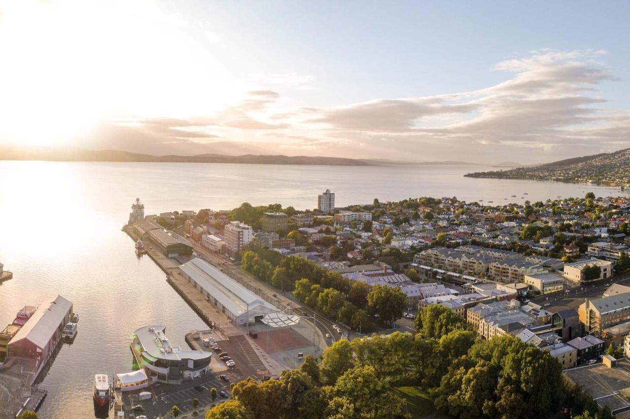 The Tasman, A Luxury Collection Hotel, Hobart Dış mekan fotoğraf Aerial view of the station