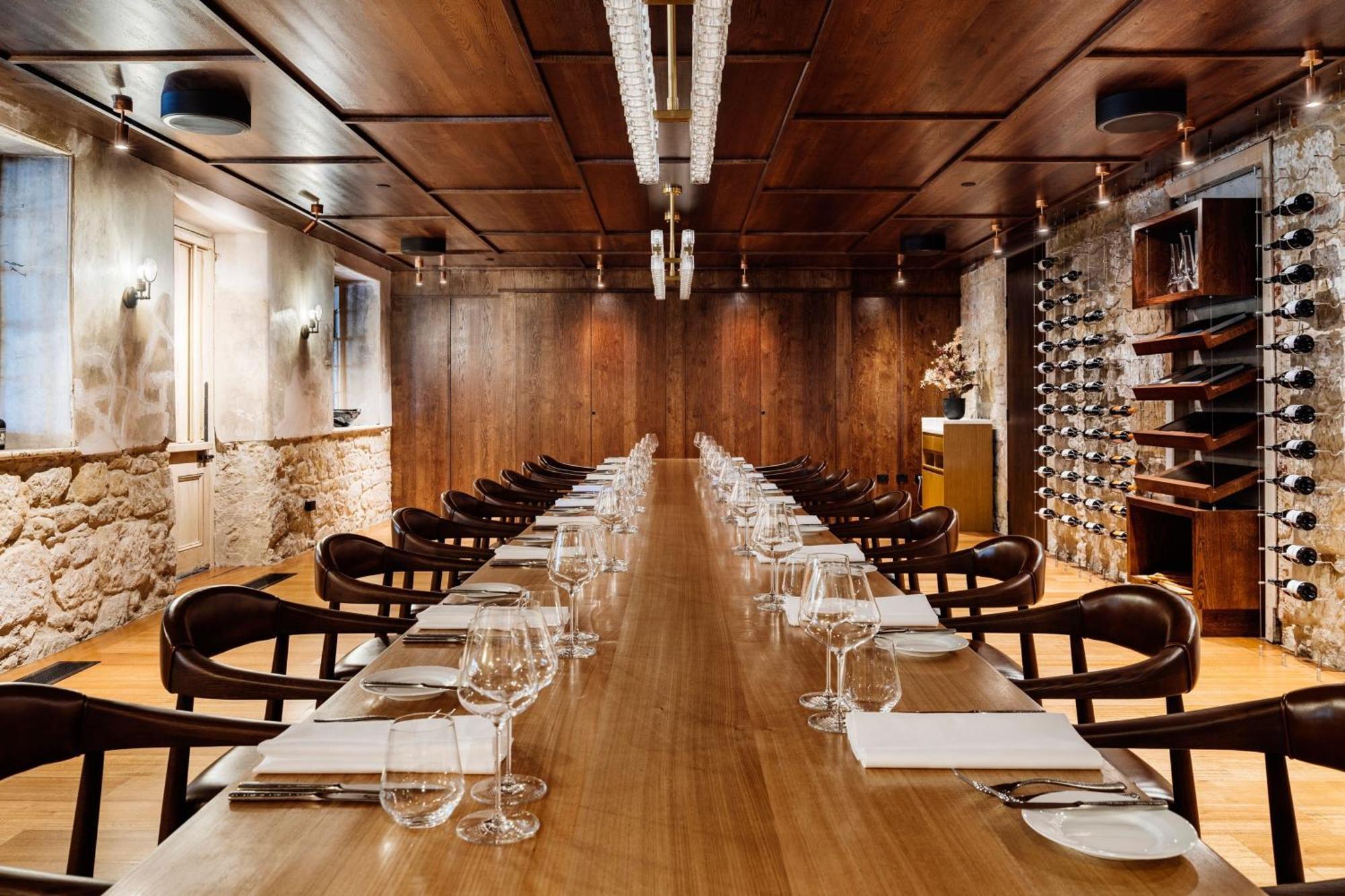 The Tasman, A Luxury Collection Hotel, Hobart Dış mekan fotoğraf Interior of the restaurant