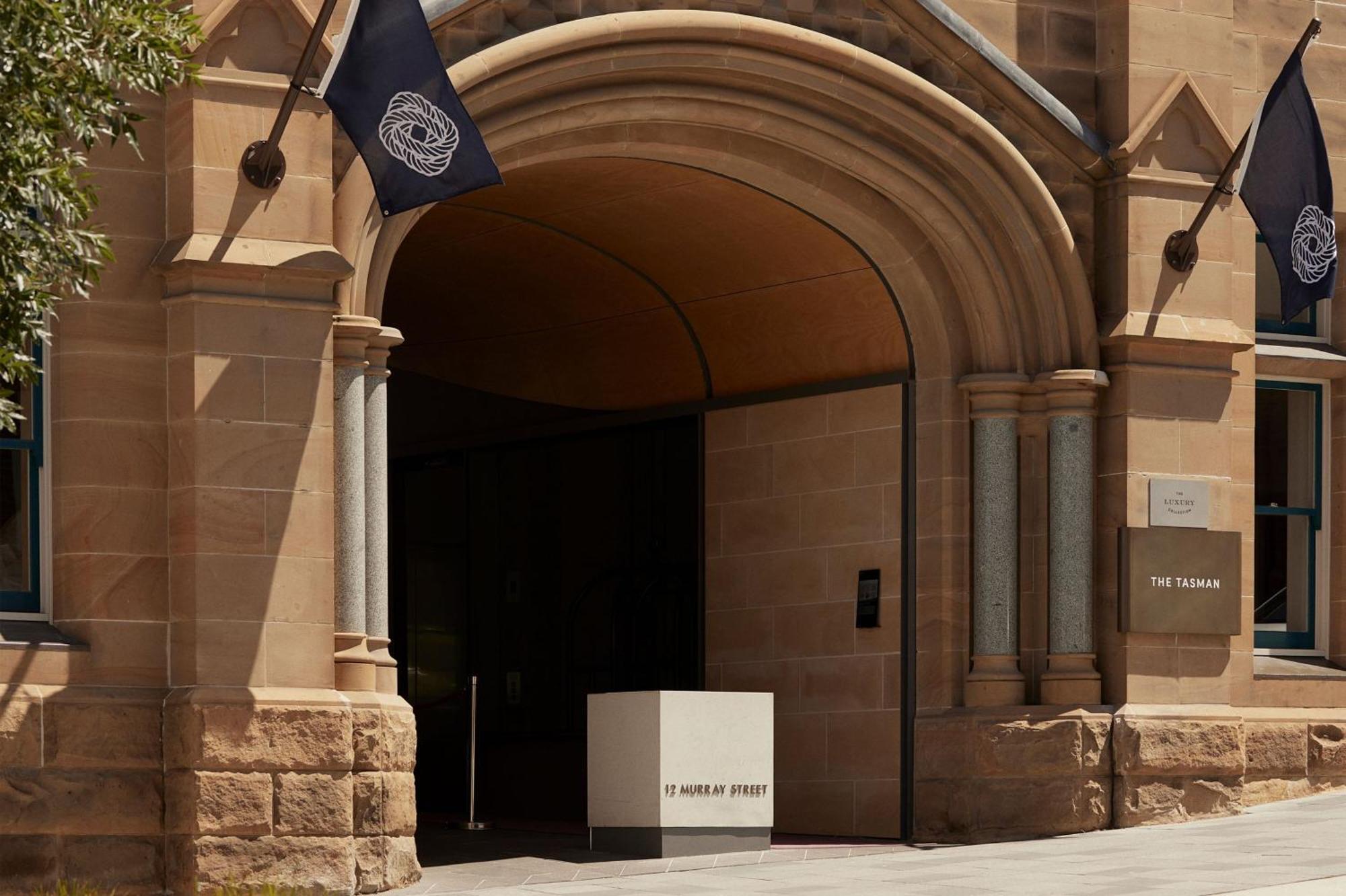 The Tasman, A Luxury Collection Hotel, Hobart Dış mekan fotoğraf The entrance to the National Museum of Australia
