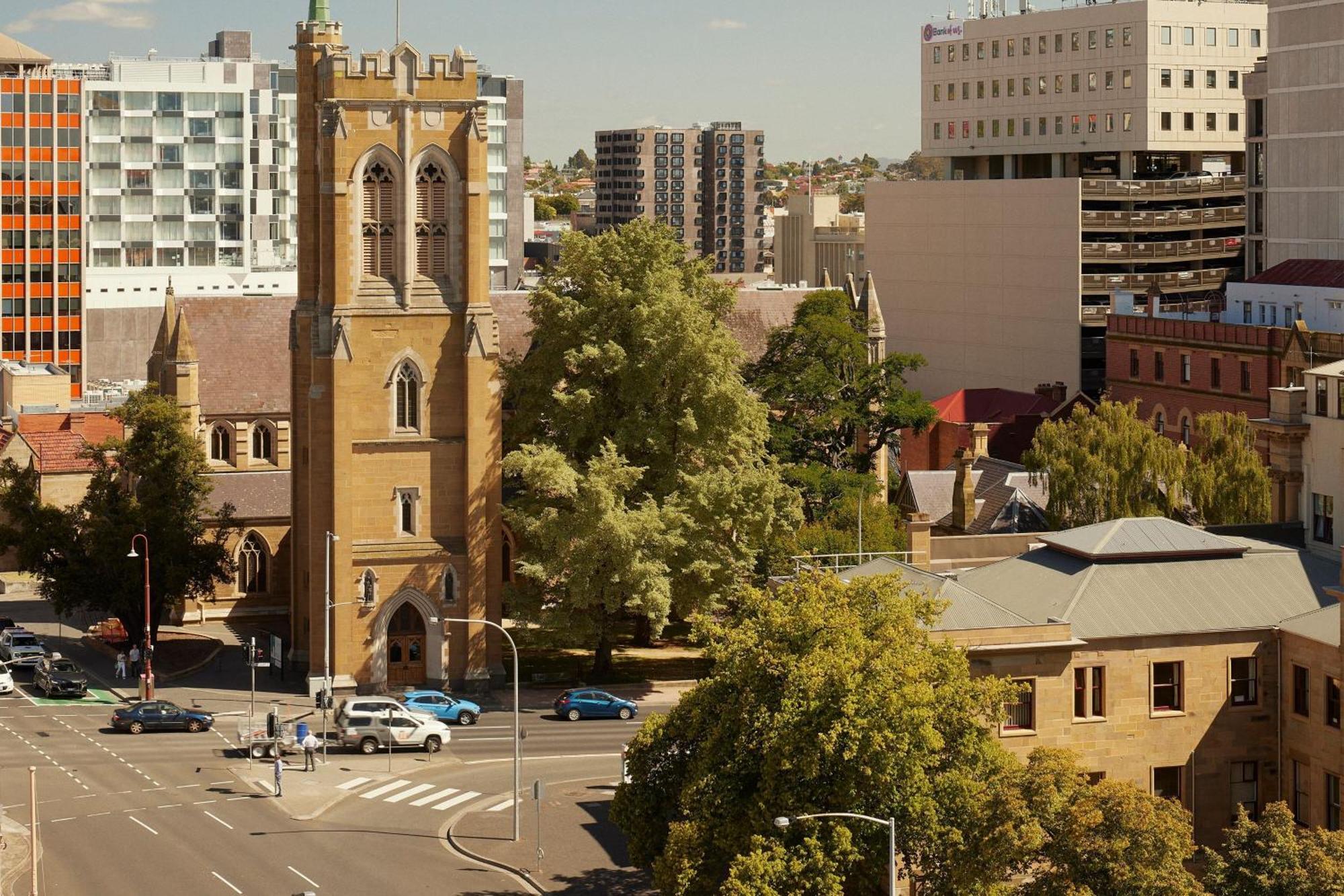 The Tasman, A Luxury Collection Hotel, Hobart Dış mekan fotoğraf The church from the west